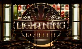 Lightning Roulette live game at Golisimo Casino